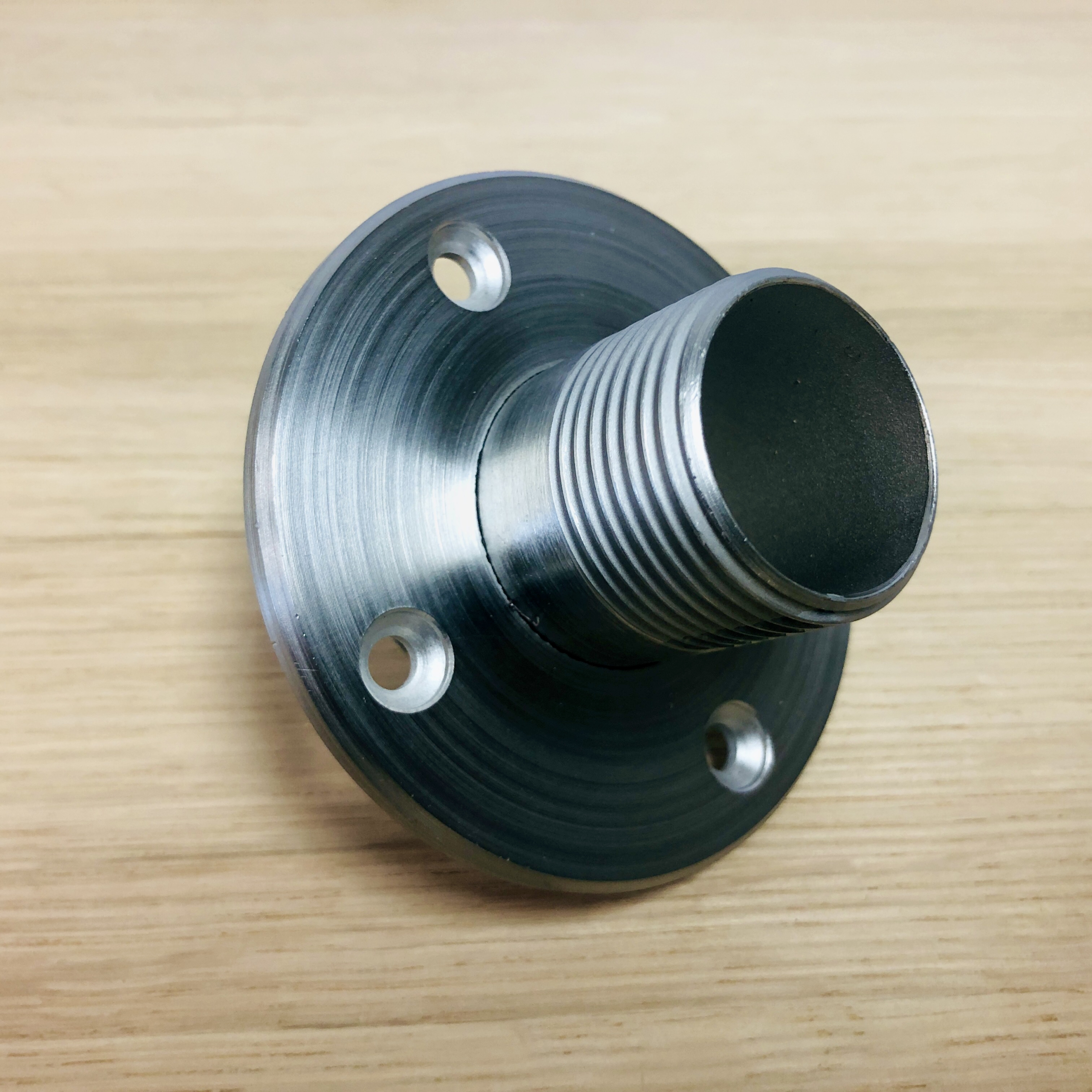 Neck outlet mouth-piece stainless 